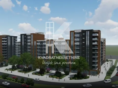 Prodaja, jednosoban stan, 43m2, Stari Aerodrom, Podgorica Prodaja, jednosoban stan, 43m2, Stari Aerodrom, Podgorica