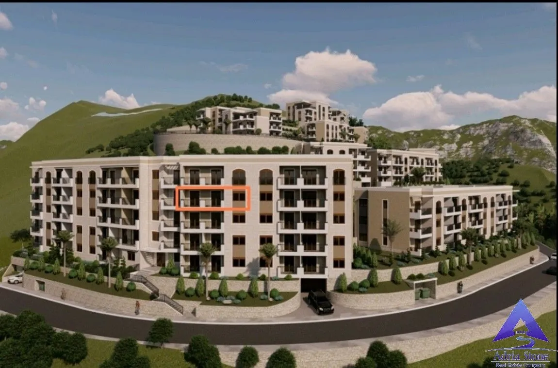 Prodaja, dvosoban stan, 66m², Dubovica, Budva