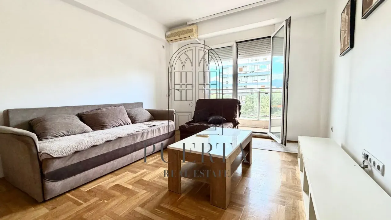 Rent, one bedroom apartment, 50m², Preko Morače, Podgorica