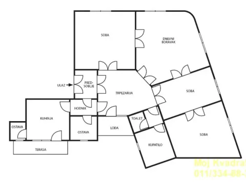 Prodaja, četvorosoban stan, 121m², Stari Grad, Beograd - image 18