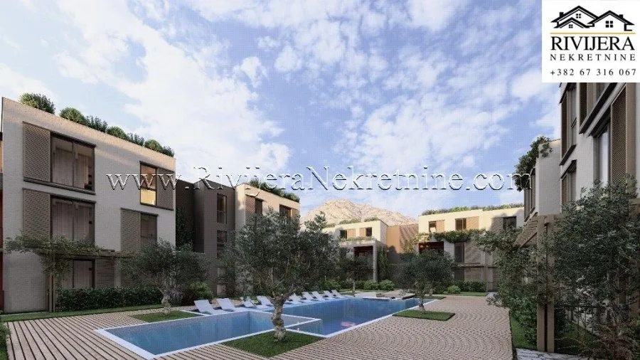 Prodaja, jednosoban stan, 49m², Radanovići, Kotor