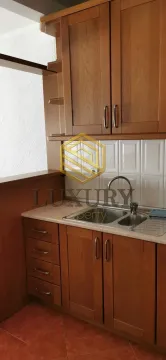 Drveni kuhinjski elementi sa sudoperom i radnom površinom. - image 3