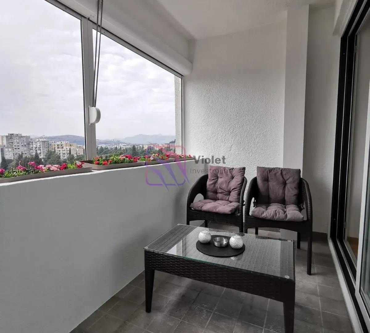 Izdavanje, jednosoban stan, 55m², Baston, Podgorica