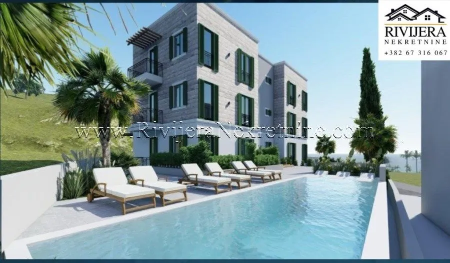 Sale, two bedroom apartment, 59m², Kava, Tivat