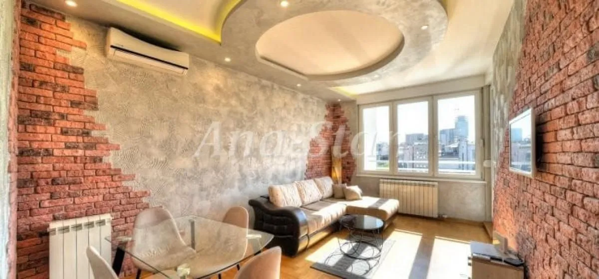 Izdavanje, dvosoban stan, 55m², Savski Venac, Beograd