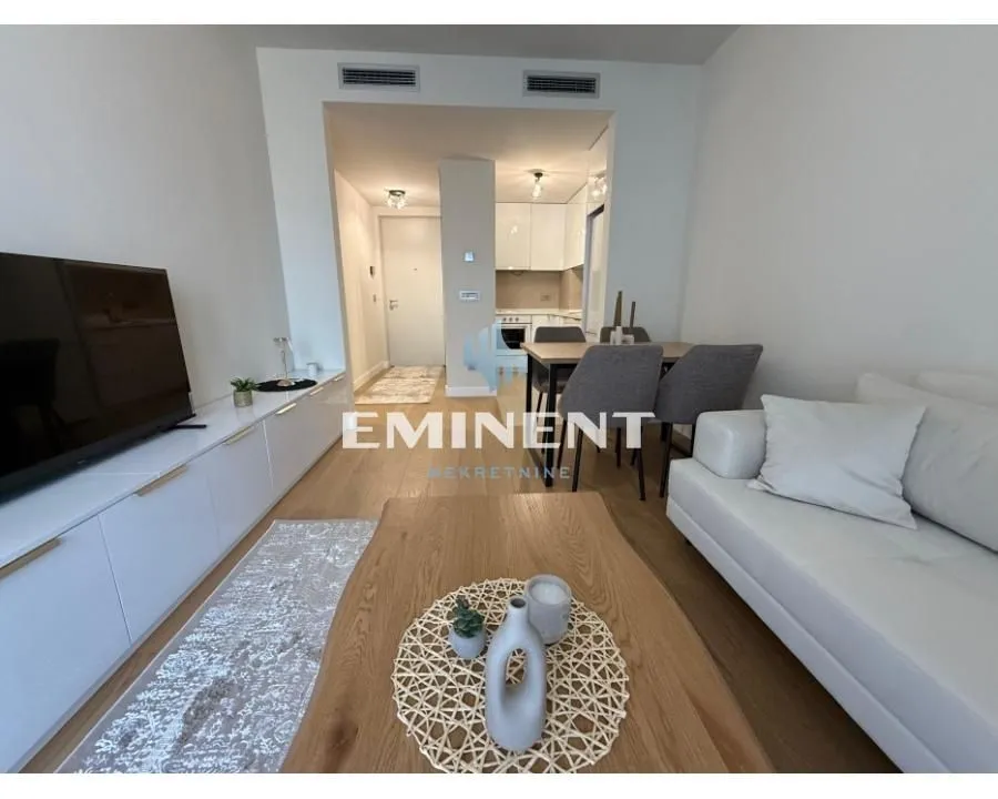 Izdavanje, dvosoban stan, 46m², Novi Beograd Blok 65, Novi Beograd Sve Podlokacije