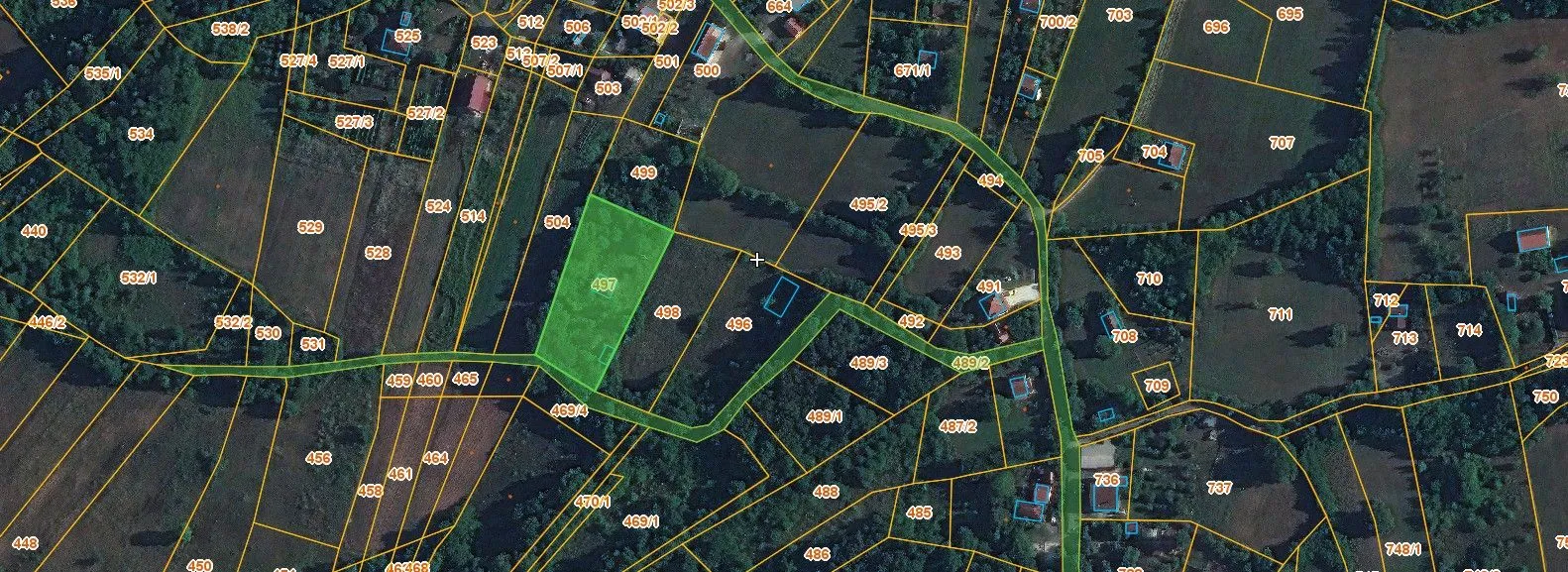 Prodaja, plac, 2000m², Kosić, Danilovgrad
