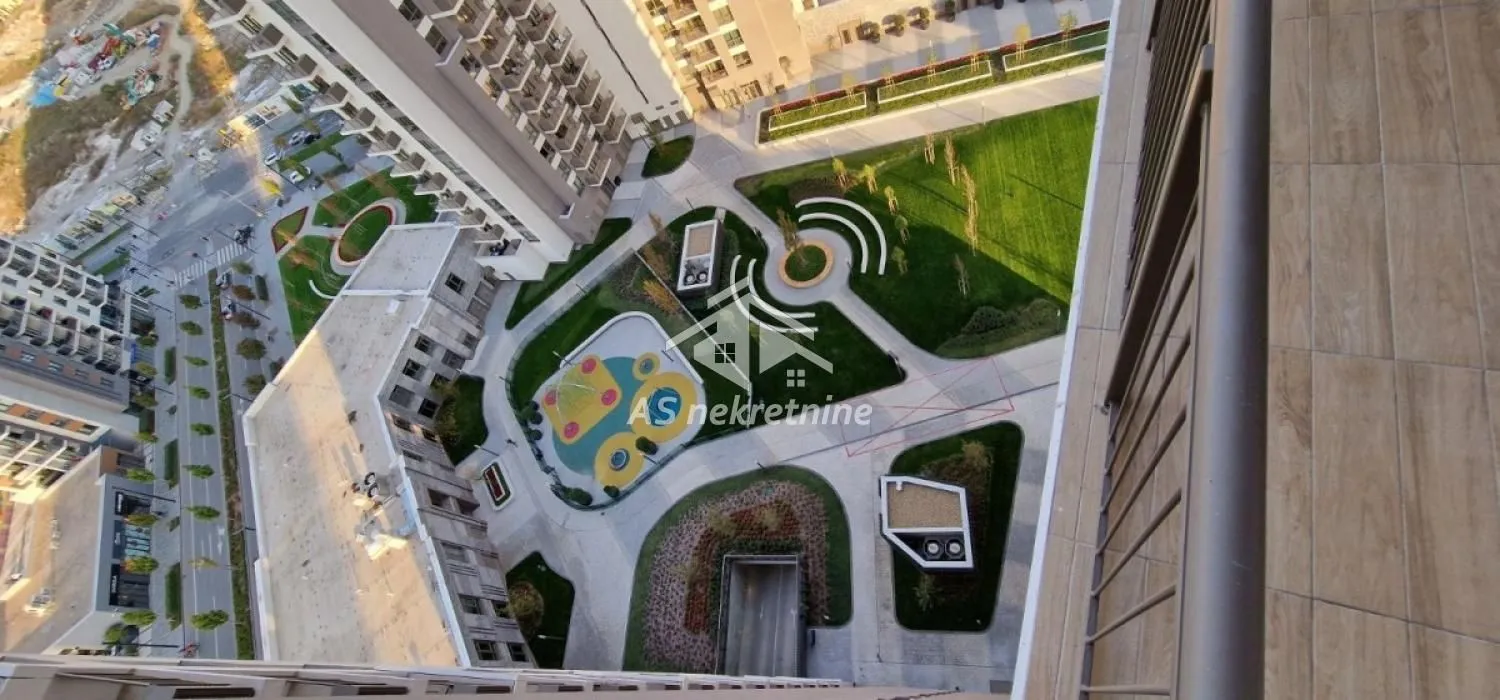 Rent, two bedroom apartment, 57m², Savski Venac, Beograd