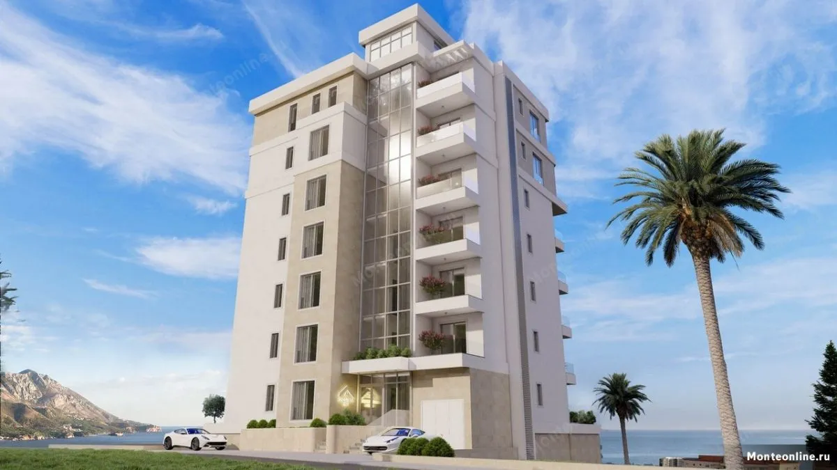 Sale, one bedroom apartment, 40m², Bečići, Budva