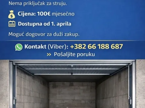 Rent, parking/garage, 15m², Centar, Podgorica - image 1