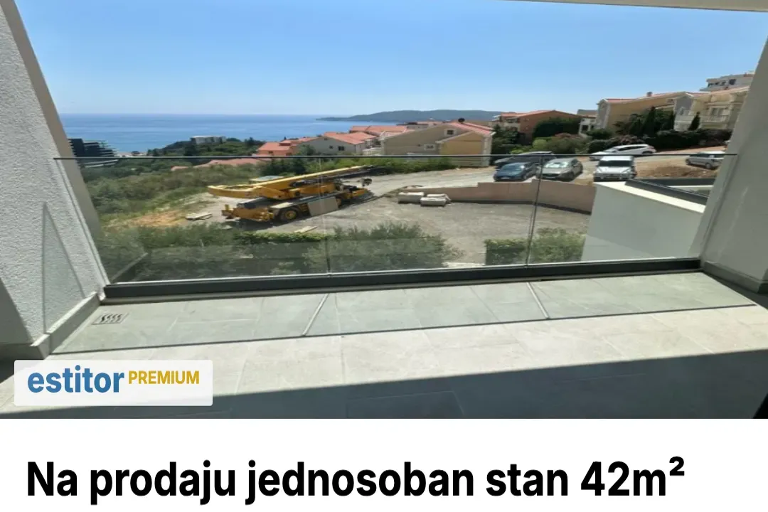 Prodaja, jednosoban stan, 42m², Budva, Crna Gora