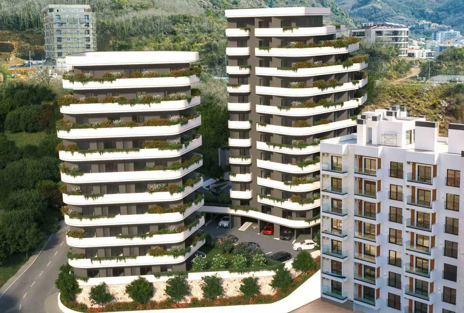Sale, one bedroom apartment, 40m², Bečići, Budva