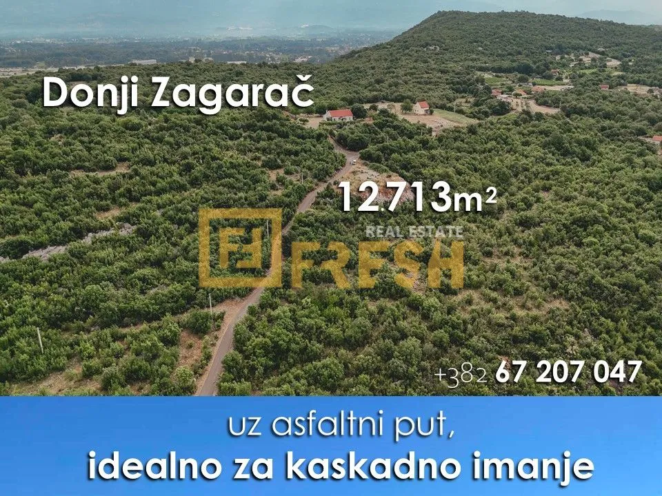 Prodaja, plac, 12713m², Danilovgrad, Crna Gora
