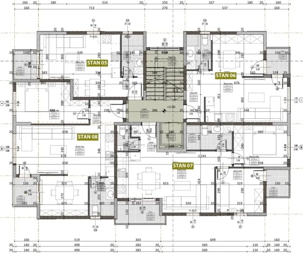 Sale, two bedroom apartment, 62m², Velika Plaža, Ulcinj