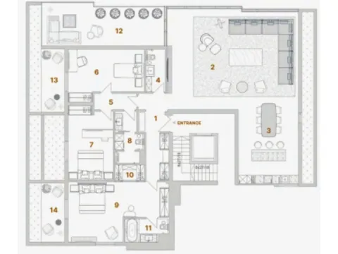 Prodaja, četvorosoban stan, 218m², Dedinje Sve Podlokacije, Beograd - image 7