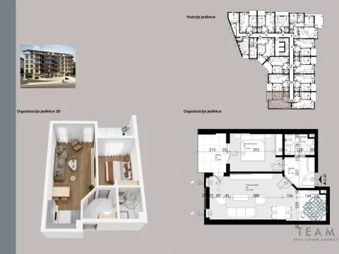 Sale, one bedroom apartment, 49m², Ljubović, Podgorica - image 3