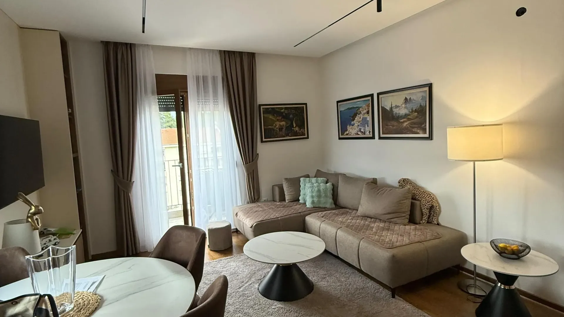 Rent, one bedroom apartment, 49m², Vezirov Most, Podgorica