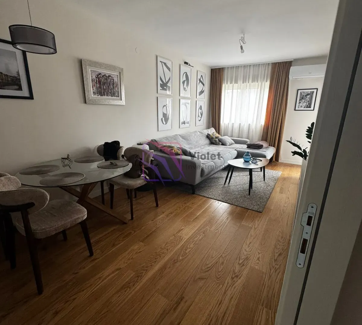 Rent, one bedroom apartment, 47m², Central Point, Podgorica