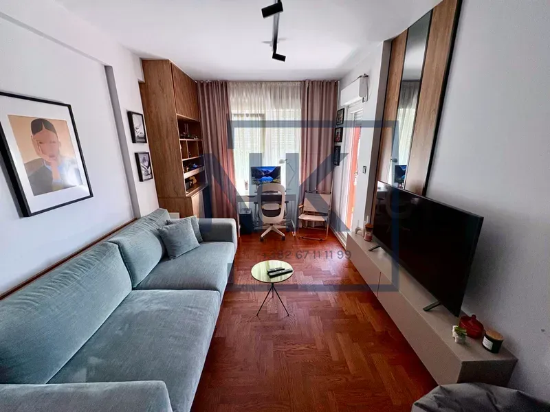 Rent, one bedroom apartment, 43m², Preko Morače, Podgorica