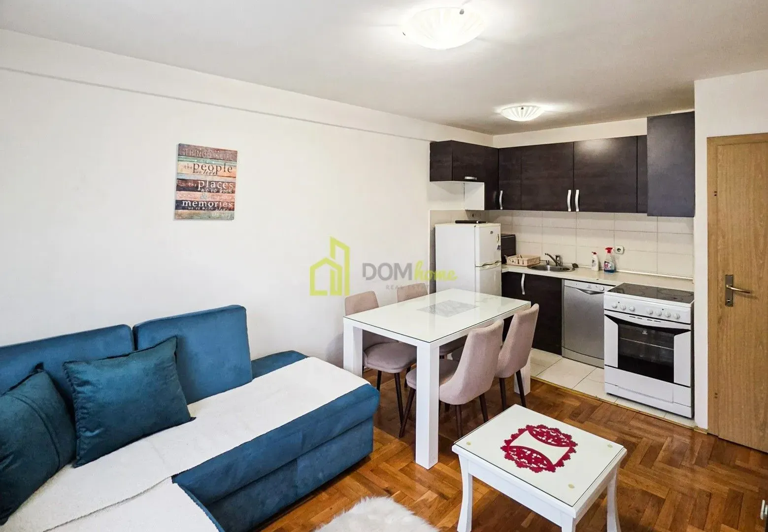 Rent, two bedroom apartment, 50m², Stari Aerodrom, Podgorica