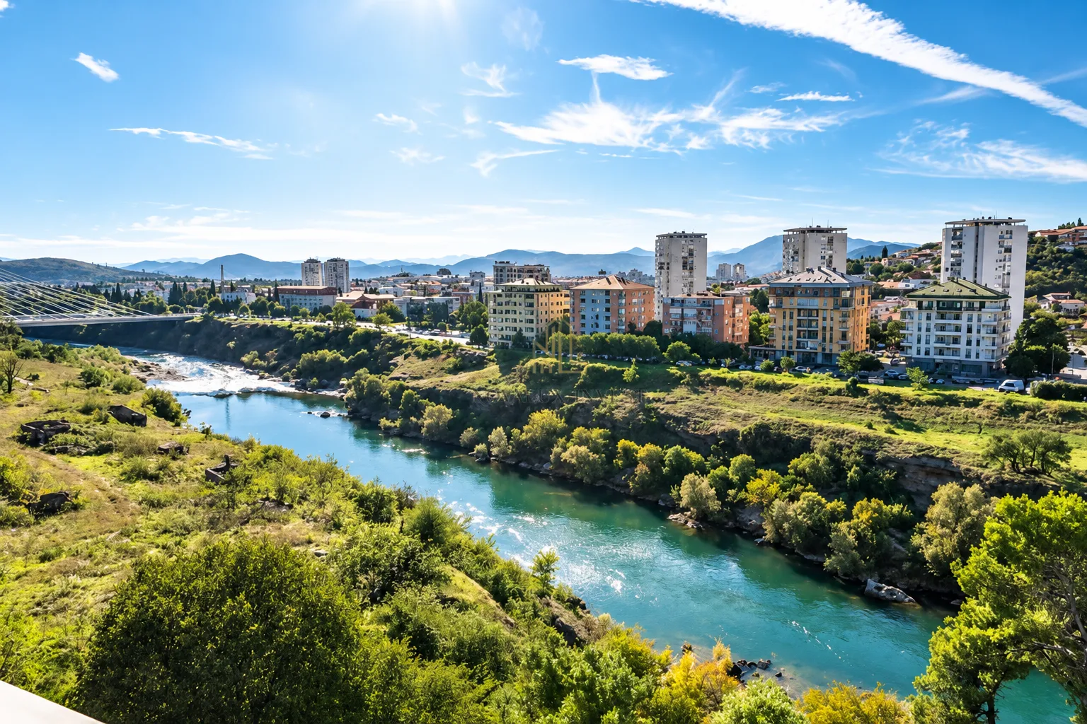 Rent, one bedroom apartment, 49m², Centar, Podgorica