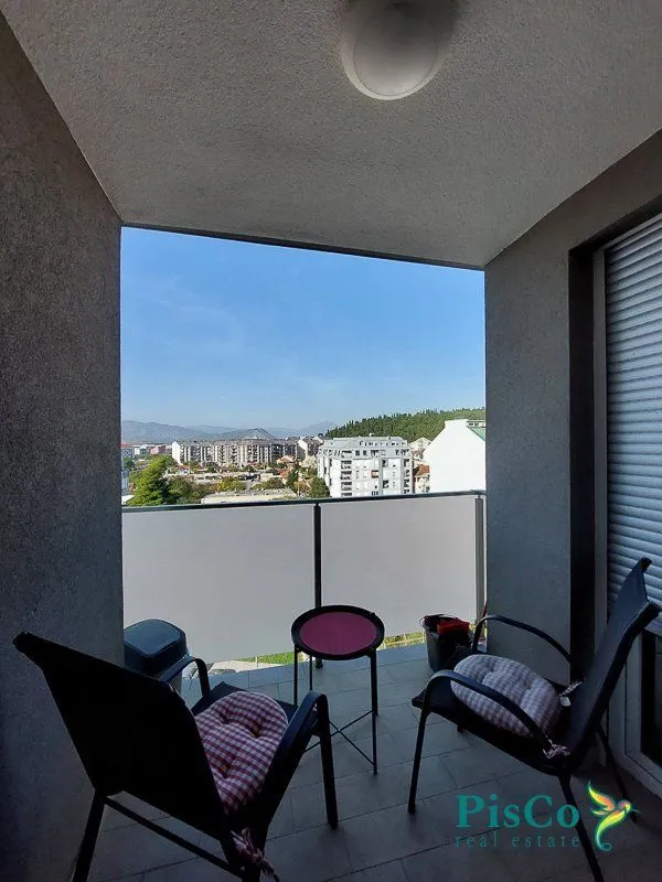 Rent, one bedroom apartment, 50m², Tuški Put, Podgorica