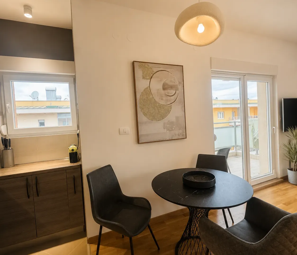 Rent, one bedroom apartment, 52m², City Kvart, Podgorica