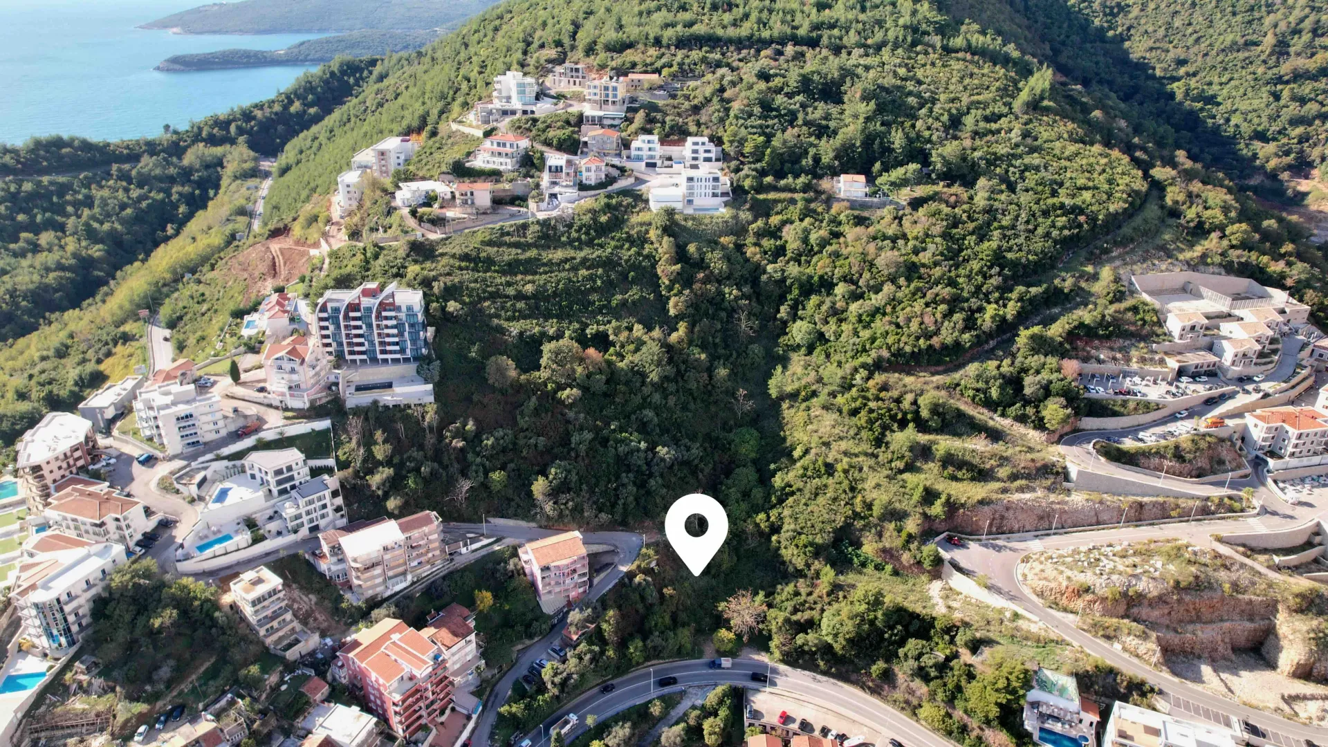 Prodaja, plac, 870m², Komoševina, Budva