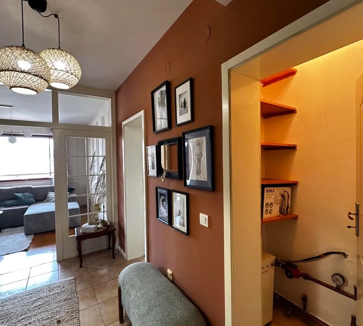 Rent, one bedroom apartment, 63m², Kruševac, Podgorica