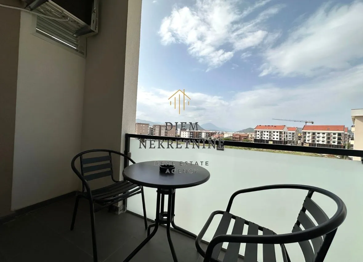 Rent, one bedroom apartment, 40m², Zabjelo, Podgorica