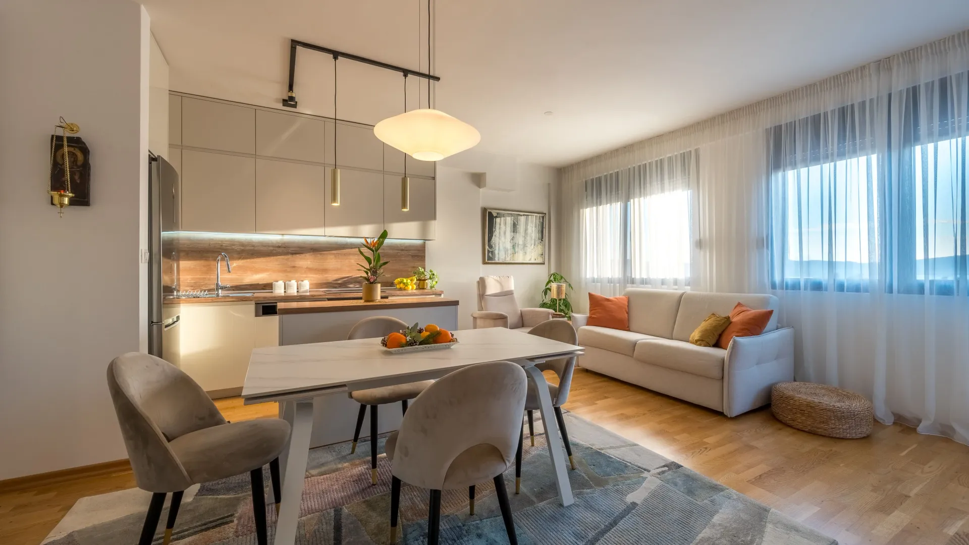 Sale, two bedroom apartment, 63m², Pod Kuk, Tivat