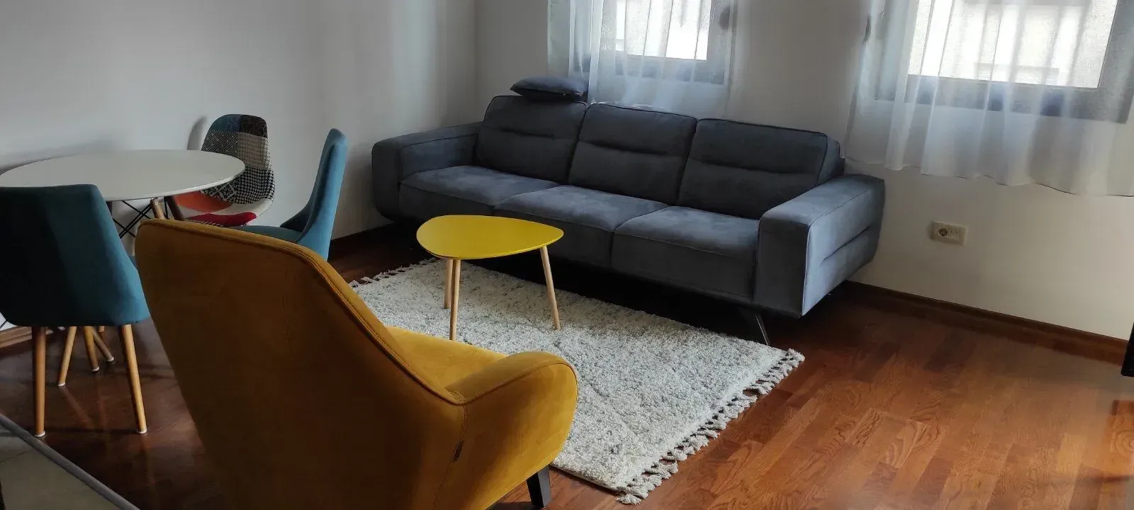 Rent, one bedroom apartment, 44m², Ljubović, Podgorica