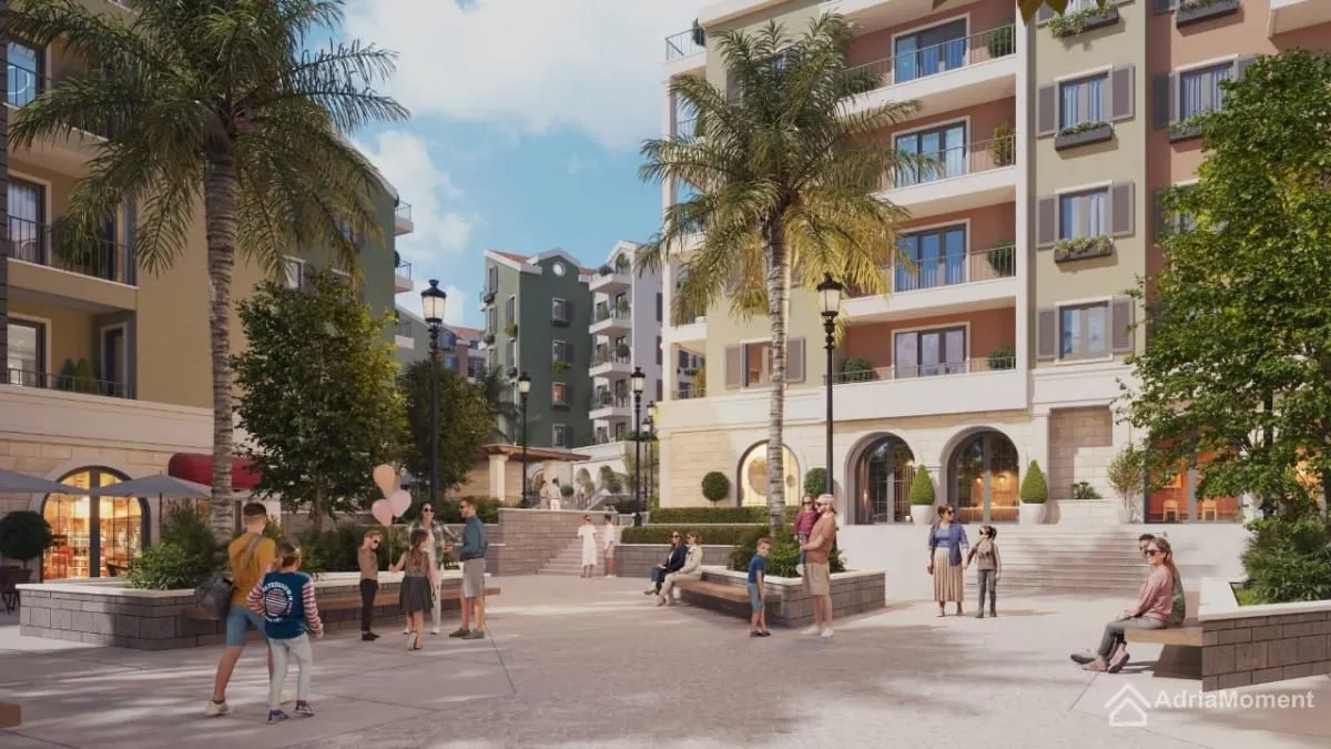 Prodaja, dvosoban stan, 62m², Donja Lastva, Tivat