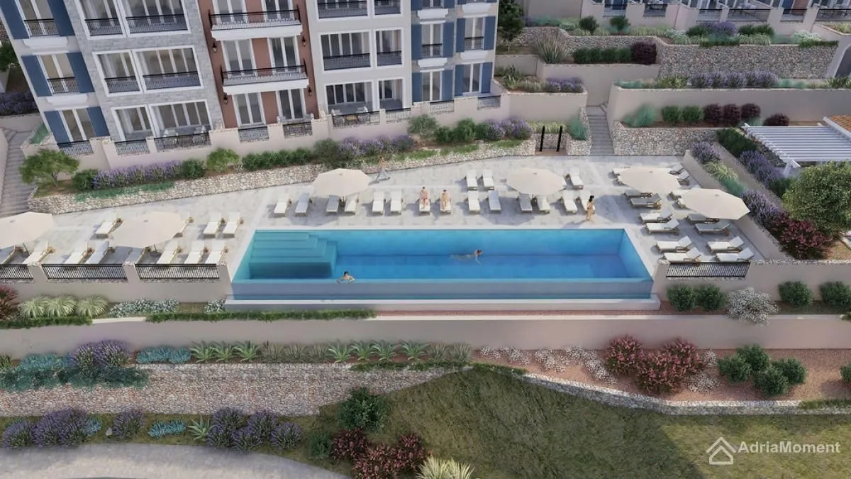 Sale, two bedroom apartment, 95m², Luštica Bay, Tivat