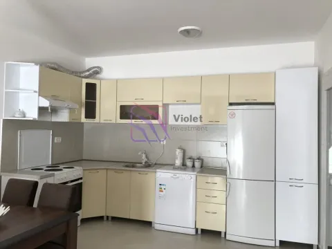 Kitchen equipped with cabinetry and household appliances. - image 8