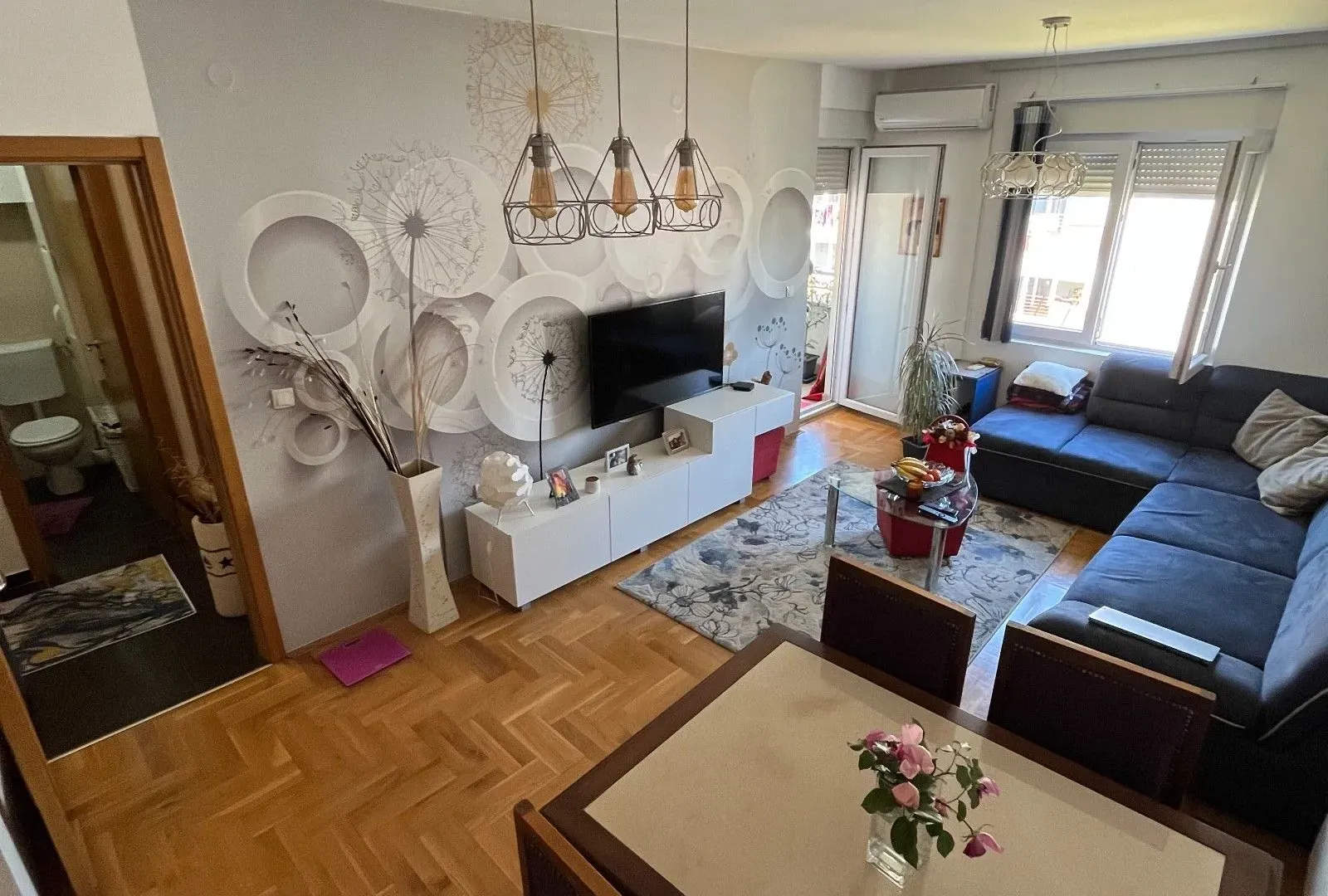 Prodaja, jednosoban stan, 51m², Tuški Put, Podgorica