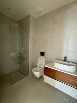 Moderno opremljeno kupatilo sa tuš kabinom i umivaonikom. - image 11