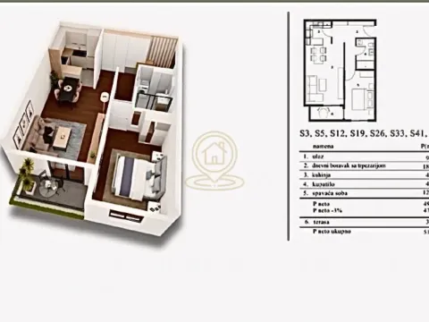 Prodaja, jednosoban stan, 51m², Pantelej, Niš - image 4