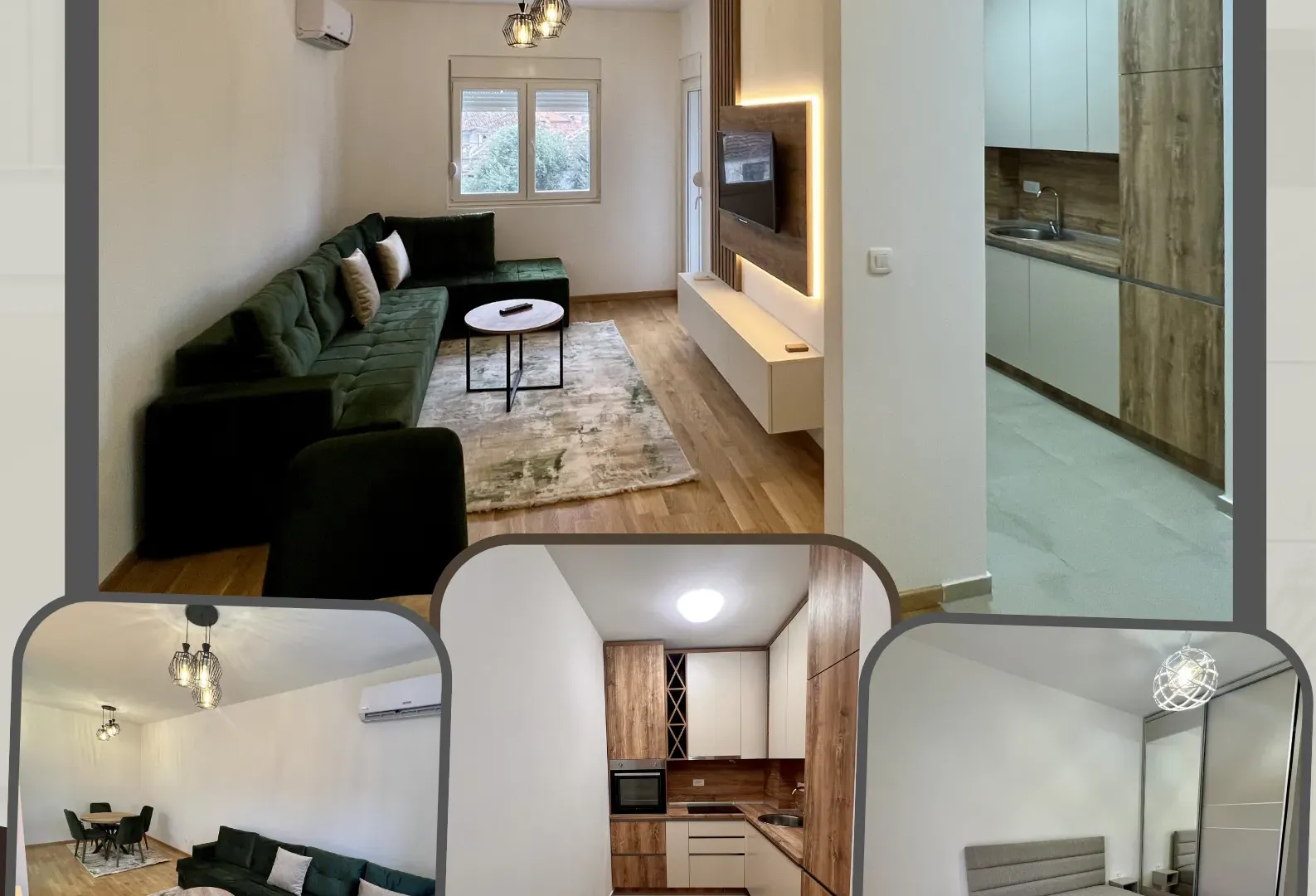 Rent, one bedroom apartment, 48m², Stara Varoš, Podgorica