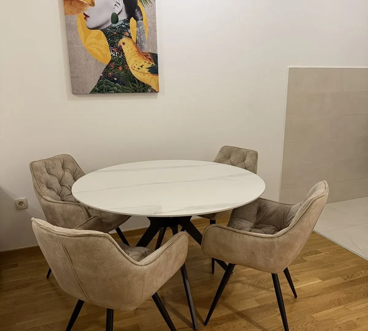 Rent, one bedroom apartment, 46m², Zagorič, Podgorica