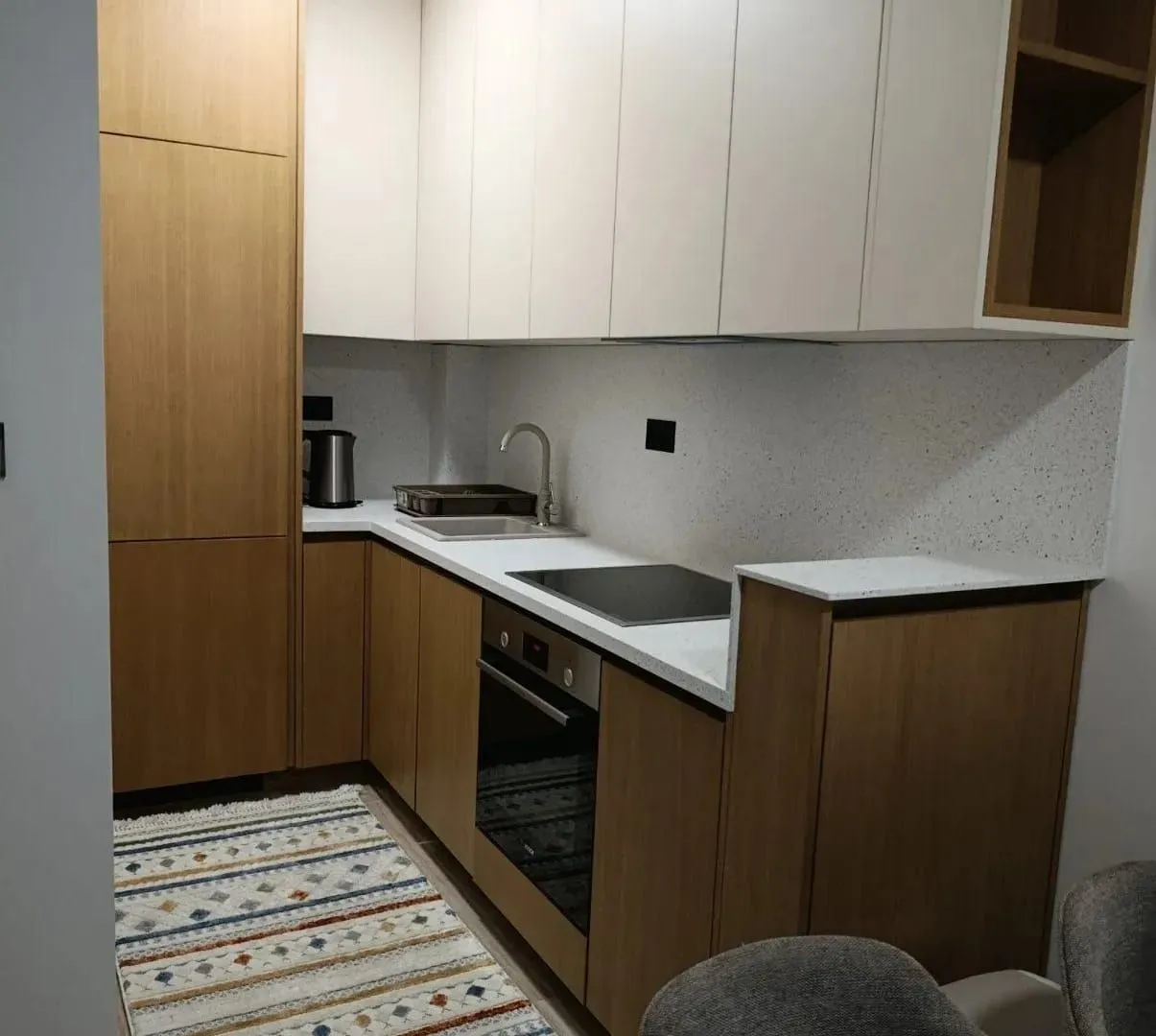 Rent, one bedroom apartment, 43m², Vezirov Most, Podgorica