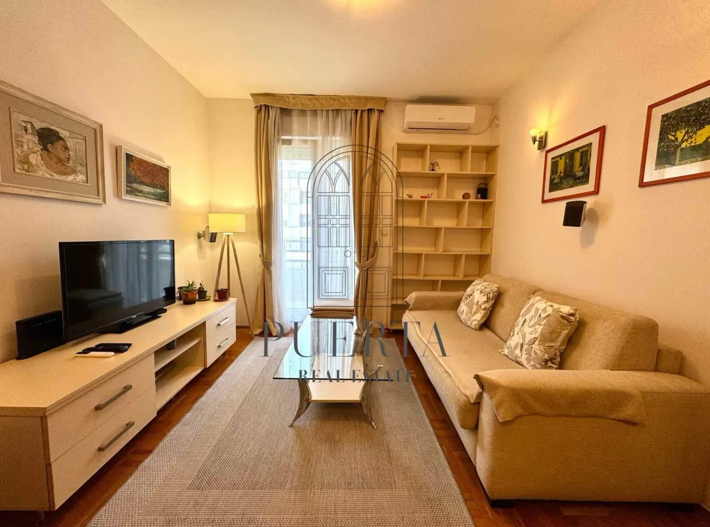 Rent, one bedroom apartment, 40m², Stari Aerodrom, Podgorica