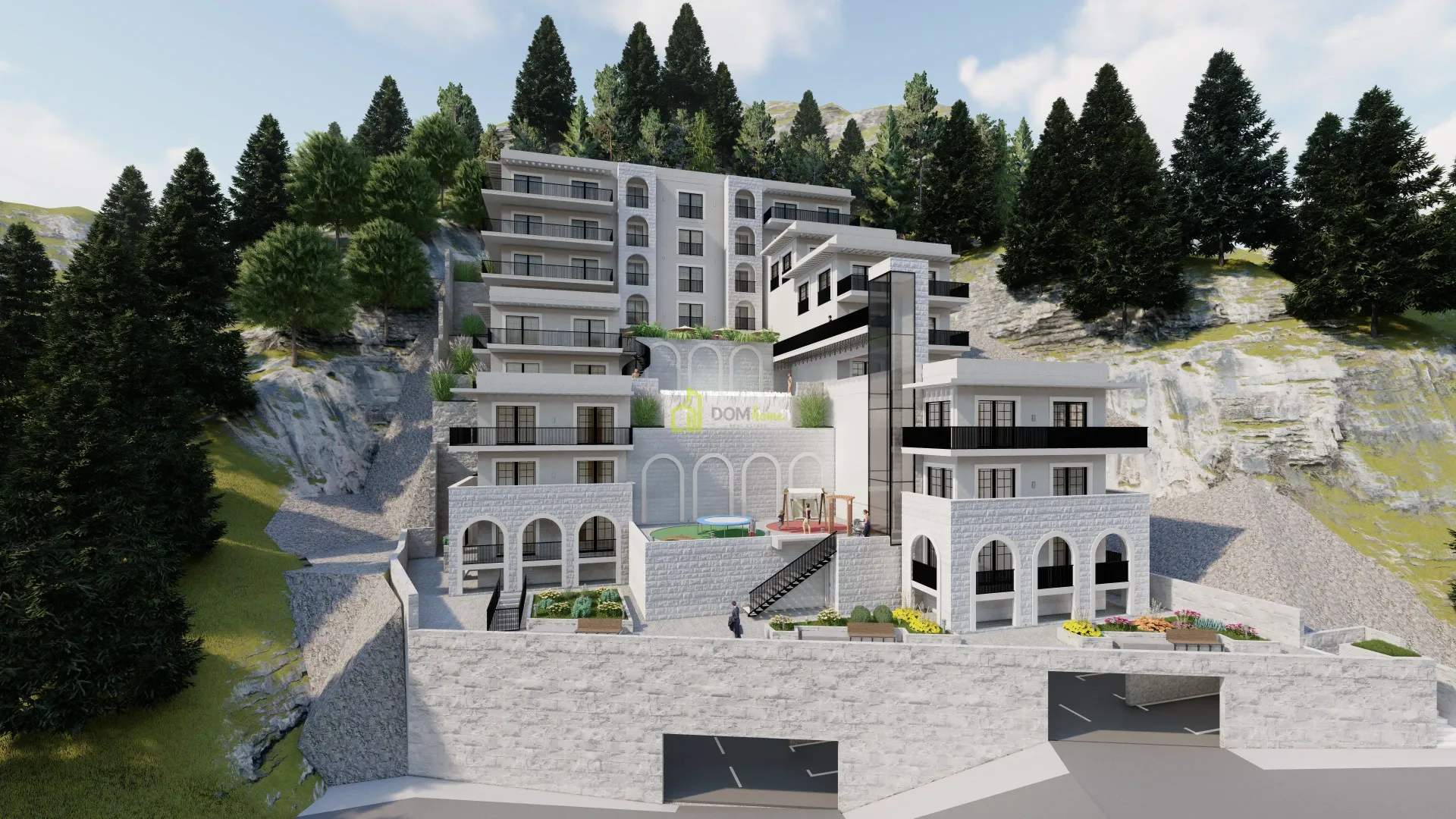 Prodaja, jednosoban stan, 45m², Dubovica, Budva