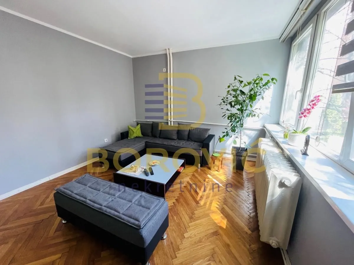 Rent, two bedroom apartment, 50m², Čubura, Beograd