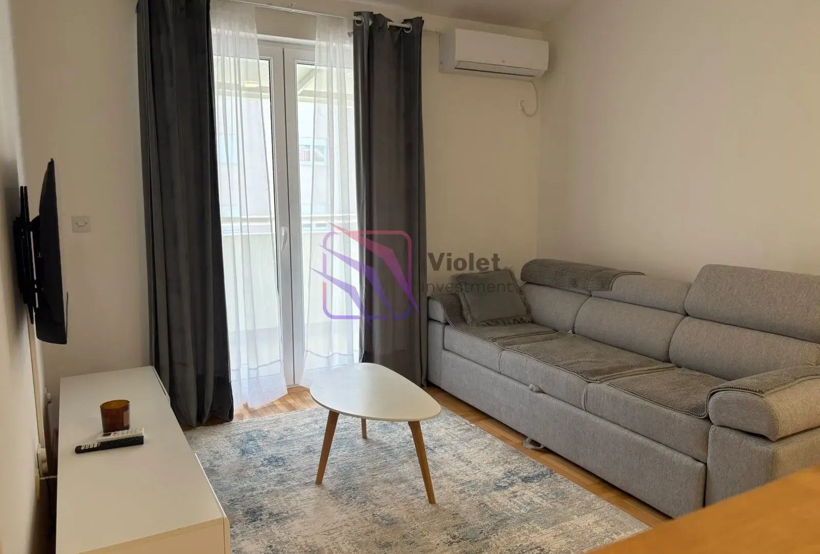 Izdavanje, dvosoban stan, 60m², Stari Aerodrom, Podgorica