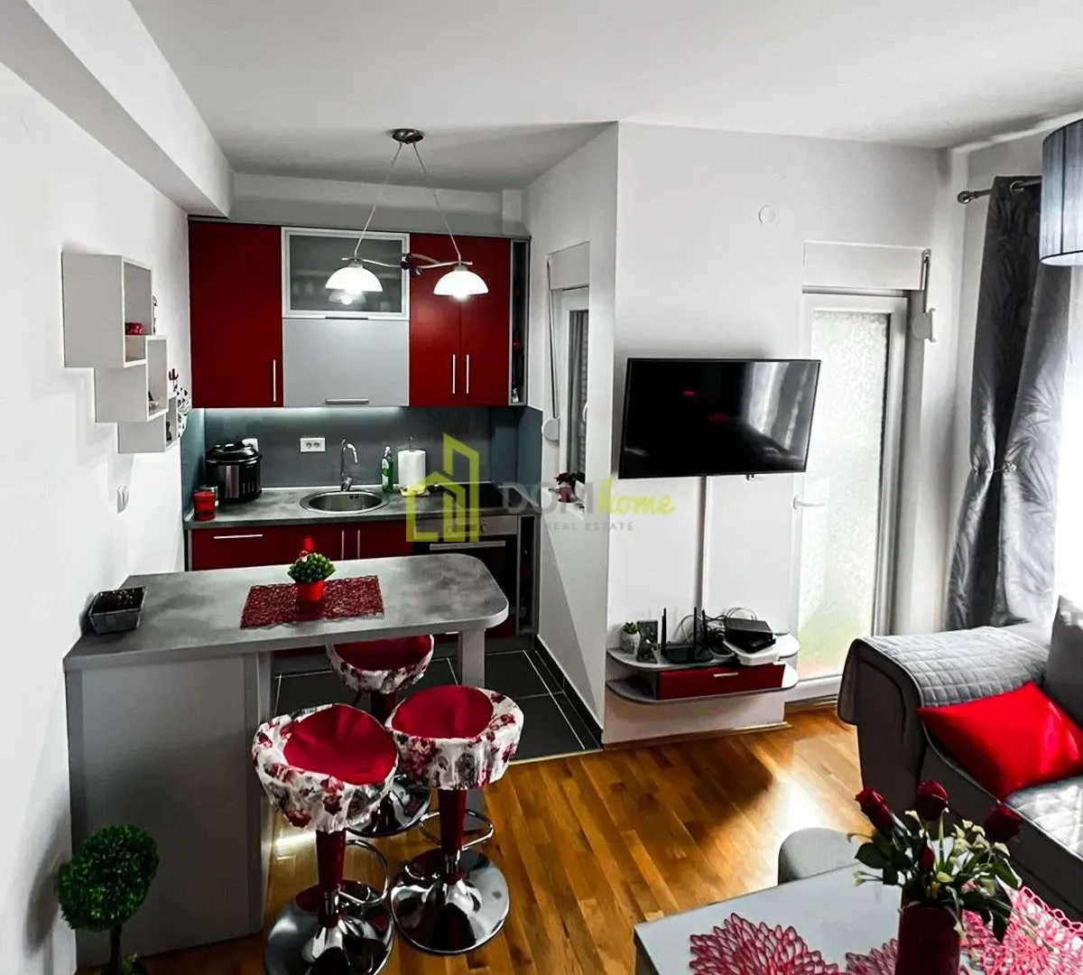 Izdavanje, jednosoban stan, 33m², Zabjelo, Podgorica