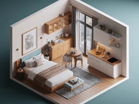 Sale, one bedroom apartment, 50m², Boljevići, Bar - image 2