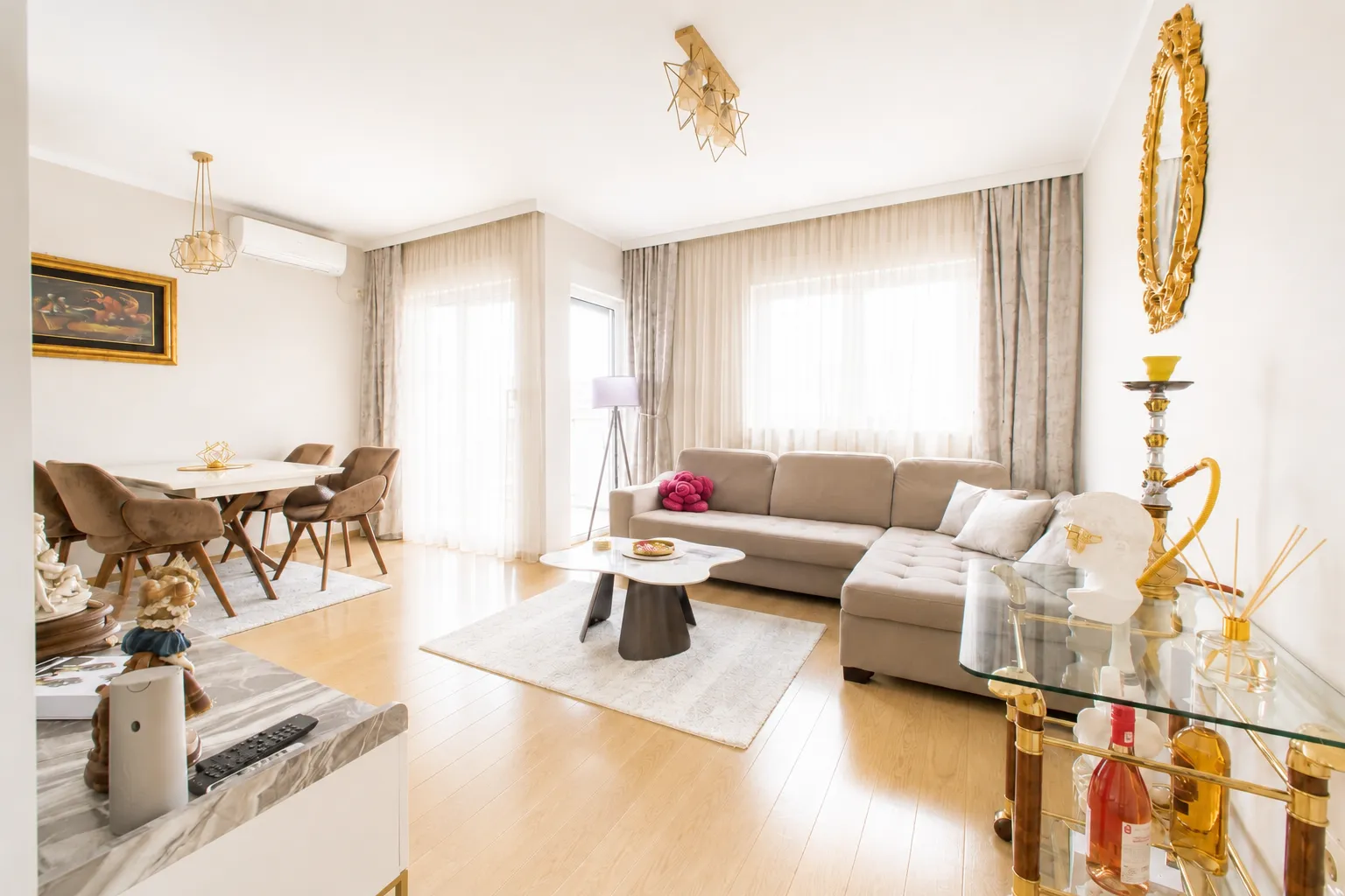Rent, one bedroom apartment, 55m², City Kvart, Podgorica