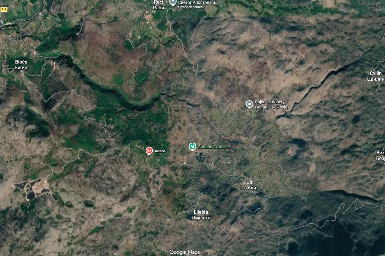 Prodaja, plac, 3138m², Kuči, Podgorica