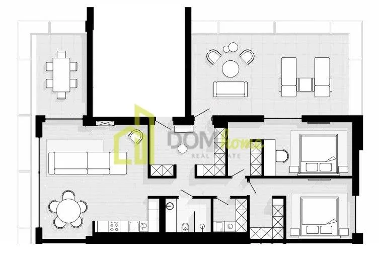 Prodaja, dvosoban stan, 146m², Sveti Stefan, Budva